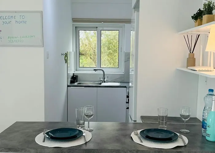 White 1-bdr Agyos Tychonas Apartment Limassol